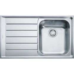 Franke Neptun NEX 611 İnox  Tezgah Üstü Sol Damlalıklı Çelik Evye + Active Plus Çelik Armatur Kampanyası