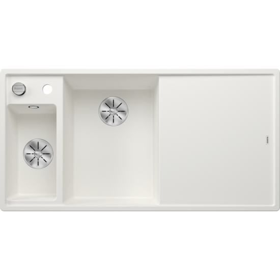 Blanco AXIA III 6S Infino Aksesuarlı Sol Damlalıklı Beyaz Evye - 523477 / Sağ Damlalıklı 524657