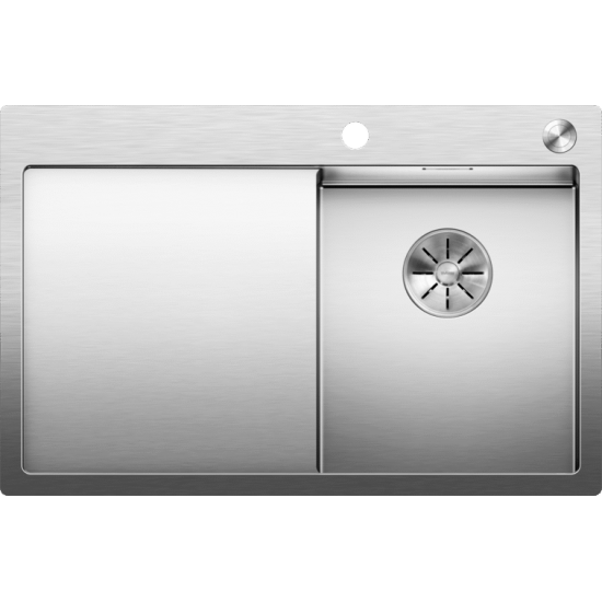 Blanco Claron 4 S IF Tezgaha sıfır / Tezgah üstü Tek Gözlü Sol Damlalıklı Paslanmaz Çelik Evye - 521623