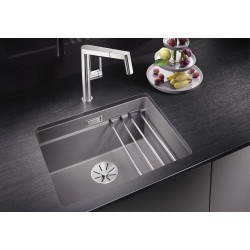 Blanco Etagon 500 U Tezgah Altı Tek Hazneli Damlalıksız Granit Siyah Evye - 525887