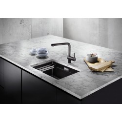 Blanco Etagon 500 U Tezgah Altı Tek Hazneli Damlalıksız Granit Beyaz  Evye - 522231