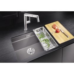 Blanco Etagon 500 U Tezgah Altı Tek Hazneli Damlalıksız Granit Kahve  Evye - 522236