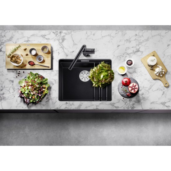 Blanco Etagon 500 U Tezgah Altı Tek Hazneli Damlalıksız Granit Kahve  Evye - 522236