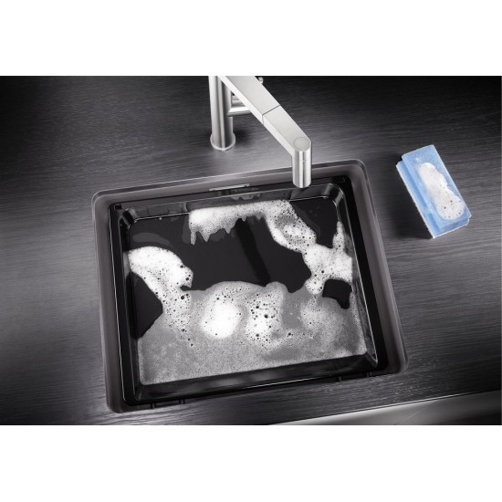 Blanco Etagon 500 U Tezgah Altı Tek Hazneli Damlalıksız Granit Kahve  Evye - 522236