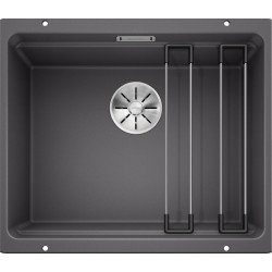 Blanco Etagon 500 U Tezgah Altı Tek Hazneli Damlalıksız Granit Kaya Gri Evye - 522228