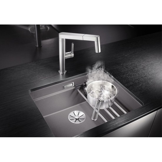 Blanco Etagon 500 U Tezgah Altı Tek Hazneli Damlalıksız Granit Tartufo  Evye - 522234