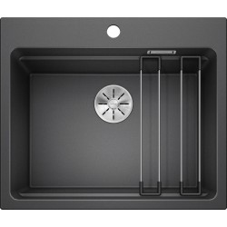 Blanco Etagon 6 Tezgah Üstü 1 Gözlü  Damlalıksız Antrasit Granit Evye - 524539