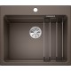 Blanco Etagon 6 Tezgah Üstü 1 Gözlü Damlalıksız Kahve Granit Evye - 524548