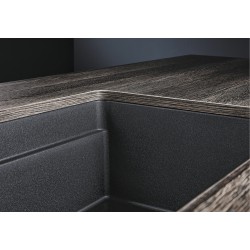 Blanco Etagon 700 U Tezgah Altı Tek Hazneli Damlalıksız Volcano Gri Granit Evye - 527261