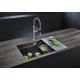 Blanco Etagon 700 U Tezgah Altı Tek Hazneli Damlalıksız Kahve Granit Evye - 525176