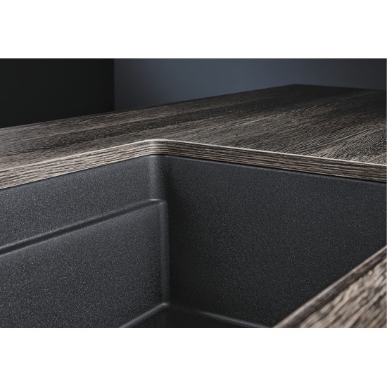 Blanco Etagon 700 U Tezgah Altı Tek Hazneli Damlalıksız Kahve Granit Evye - 525176