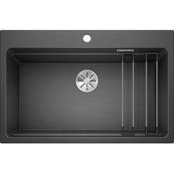 Blanco Etagon 8 Tezgah Üstü 1 Gözlü Antrasit Granit Evye - 525187