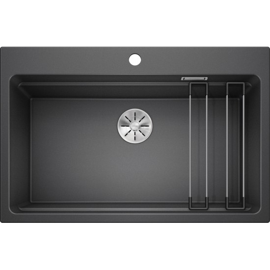 Blanco Etagon 8 Tezgah Üstü 1 Gözlü Antrasit Granit Evye - 525187