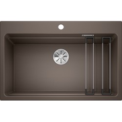 Blanco Etagon 8 Tezgah Üstü 1 Gözlü Kahve Granit Evye  - 525196