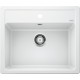 Blanco Legra 6 Tezgah Üstü 1 Gözlü Damlalıksız Granit Beyaz Evye - 523334