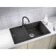 Blanco Legra XL 6 S Tezgah Üstü 1 Gözlü Geniş Hazneli Granit Antrasit Evye - 523326