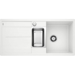 Blanco Metra 6 S F Tezgaha Sıfır 1.5 Gözlü Granit Beyaz Evye - 519115