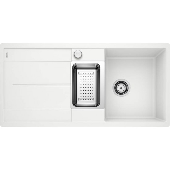 Blanco Metra 6 S F Tezgaha Sıfır 1.5 Gözlü Granit Beyaz Evye - 519115