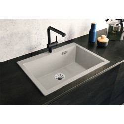 Blanco Pleon 8 Tezgah Üstü Damlalıksız Granit Kaya Gri Evye - 523044