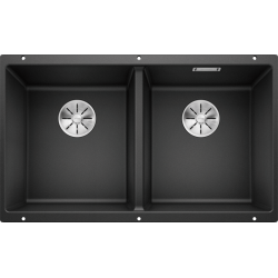 Blanco Subline 350 / 350 U Tezgah Altı 2 Gözlü Damlalıksız Antrasit Granit Evye - 523574