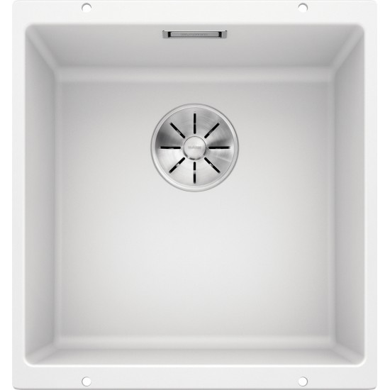 Blanco Subline 400 U Tezgah Altı Tek Hazneli Damlalıksız Granit Beyaz  Evye - 523426