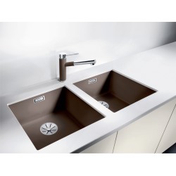 Blanco Subline 400 U Tezgah Altı Tek Hazneli Damlalıksız Granit Kaya Gri Evye - 523423