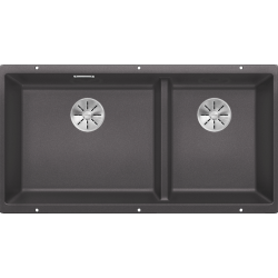 Blanco Subline 480 / 320 U Tezgah Altı 1,5 Gözlü Damlalıksız Kaya Gri Granit Evye - 523585