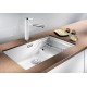 Blanco Subline 700 U Level 1.5 Gozlu Tezgah Altı Damlalıksız Kahve Granit Evye - 523461