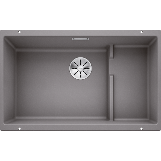 Blanco Subline 700-U Level Alumetalic Evye ve Linus S Spiralli Alumetalic Armatür