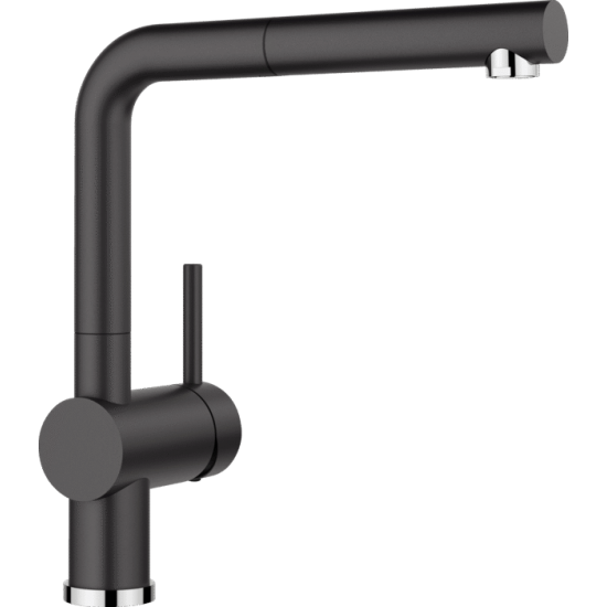 Blanco Subline 700-U Level Antrasit Evye ve Linus S Spiralli Antrasit Armatür