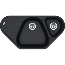 Franke Antea AZG 651-96 Nero Köşe Granit Evye