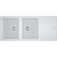Franke Basis BFG 621-116 Bianco Granit Evye