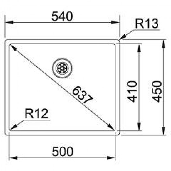 Franke Box BXX 210-50 İnox Paslanmaz Çelik Evye 