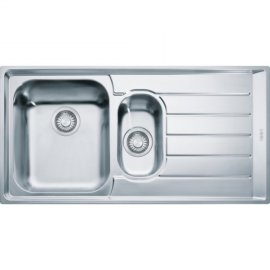 Franke Neptun NEX 651-100 İnox 1.5 Gözlü Sağ Damlalıklı Çelik Evye