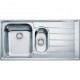 Franke Neptun Slimtop NEX 251-100 İnox Sağ Damlalıklı Çelik Evye 