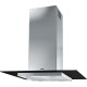 Franke Ada Glass Linear FGL 915 I BK XS/900 Siyah + Inox Ada Tipi Davlumbaz