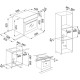 Franke Smart Linear Siyah Cam 60 Cm 6 Lı Ankastre Set