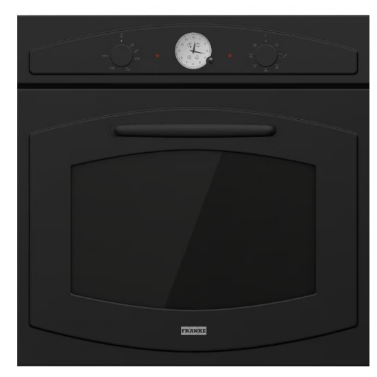 Franke Trendline Matt Black 70 Cm 3'Lü Rustik Ankastre Set