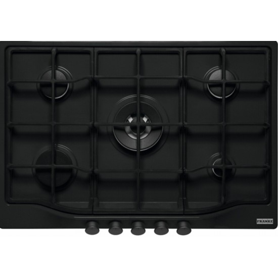 Franke Trendline Matt Black 70 Cm 3'Lü Rustik Ankastre Set