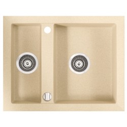 Marmorin Cire 630 Granit Evye 1,5 Gözlü Damlalıksız Tezgah Üstü