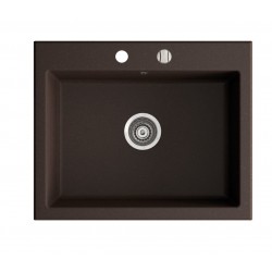 Marmorin Debra 620 Granit Evye 1 Gözlü Damlalıksız Tezgah Üstü Kahverengi