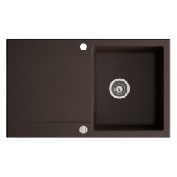 Marmorin Debra 840 Granit Evye 1 Gözlü Damlalıksız Tezgah Üstü Kahverengi