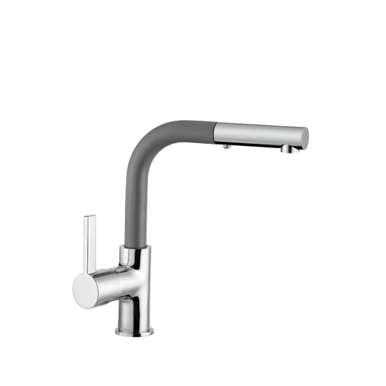 Marmorin Swarm M3003 Spiralli Titanium Stell Metalic / Gri Armatür - M3003