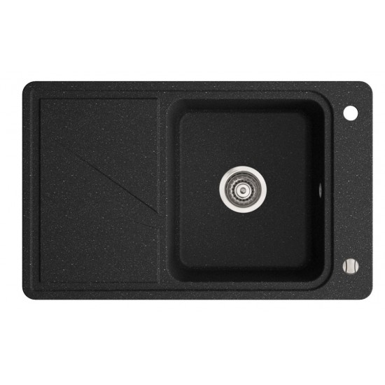 Marmorin Torro 800 Granit Evye 1 Gözlü Damlalıklı Tezgah Üstü