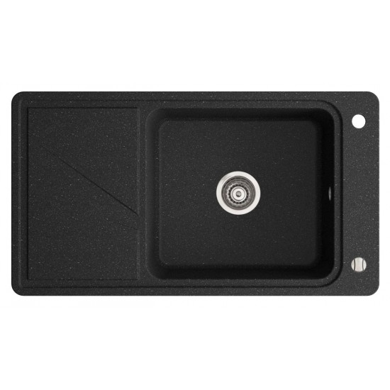 Marmorin Torro 900 Granit Evye 1 Gözlü Damlalıklı Tezgah Üstü Evye