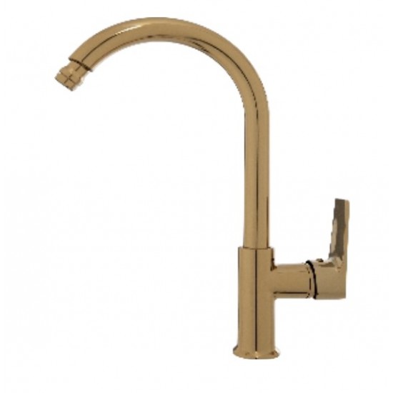 Nuevo Ensal Yüksek Su Çıkışlı Gold Armatür