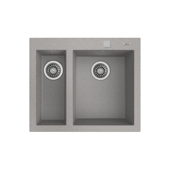 Teka FORSQUARE 590 TG Tezgahüstü Stone Grey Granit Evye - 115260020