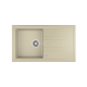 Teka STONE 50 B-TG Tek Hazneli Tek Damlalıklı Granit  Topasbeige Evye - 115330018